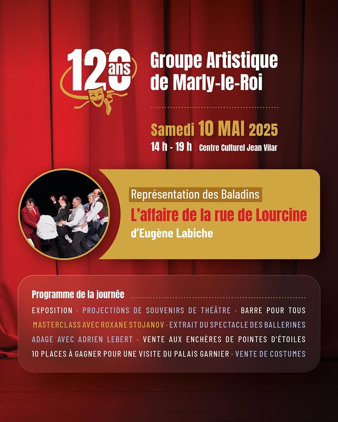 Célébrations des 120 ans du Groupe Artistique de Marly