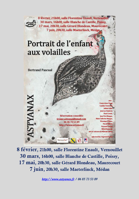 Portrait de l'enfant aux volailles, de Bertrand Pascual