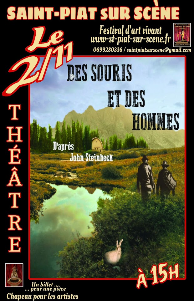 Des souris et des hommes au Festival de Saint-Piat