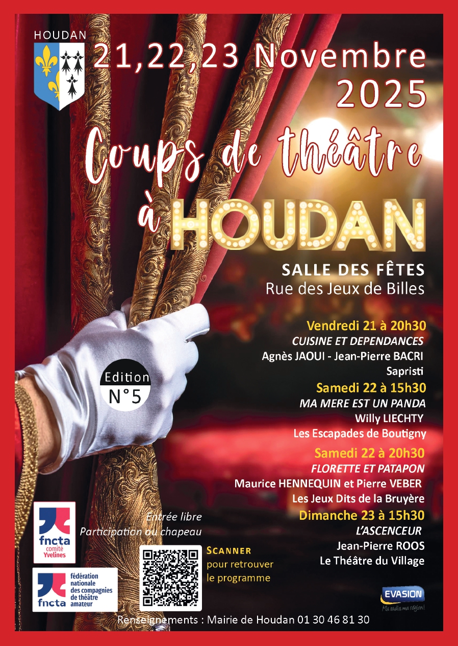 Coups de théâtre à HOUDAN- Ma mère est un panda et si finalement c'était possible de choisir sa famille