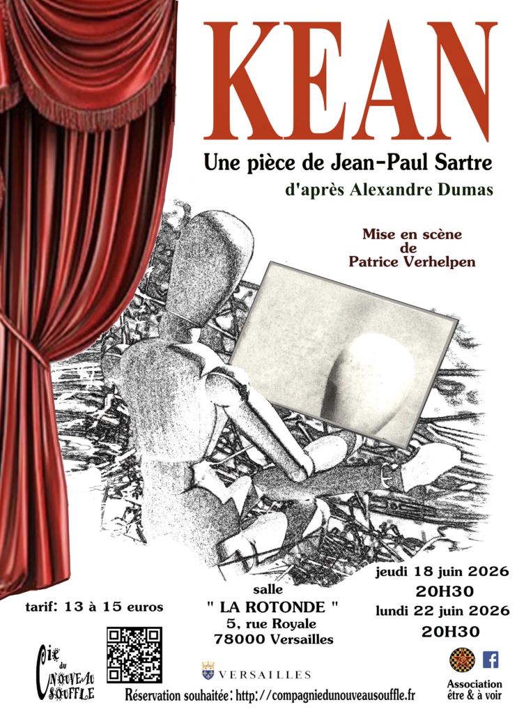 "KEAN" de Jean-Paul Sartre d'après Alexandre Dumas